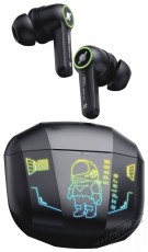 Onikuma T36 TWS RGB Gaming Earbuds Black fejhallgató Audio-Video / Hifi / Multimédia - Fül és Fejhallgatók - Fülhallgató mikrofonnal / headset - 525454