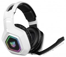 Onikuma B100 White RGB Fejhallgat&oacute; Audio-Video / Hifi / Multim&eacute;dia - F&uuml;l &eacute;s Fejhallgat&oacute;k - Fejhallgat&oacute; mikrofonnal / headset - 529810