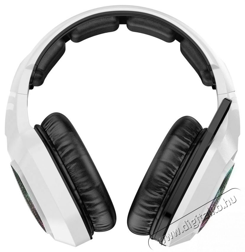 Onikuma B100 White RGB Fejhallgat&oacute; Audio-Video / Hifi / Multim&eacute;dia - F&uuml;l &eacute;s Fejhallgat&oacute;k - Fejhallgat&oacute; mikrofonnal / headset - 529810