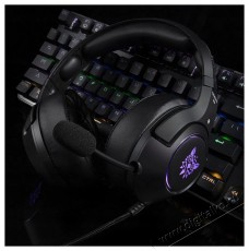 Onikuma K9 RGB Black Fejhallgat&oacute; Audio-Video / Hifi / Multim&eacute;dia - F&uuml;l &eacute;s Fejhallgat&oacute;k - Fejhallgat&oacute; mikrofonnal / headset - 529813