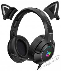 Onikuma K9 RGB Black Fejhallgat&oacute; Audio-Video / Hifi / Multim&eacute;dia - F&uuml;l &eacute;s Fejhallgat&oacute;k - Fejhallgat&oacute; mikrofonnal / headset - 529813