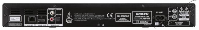 Onkyo BD-SP 353 Blu-ray lejátszó - ezüst Audio-Video / Hifi / Multimédia - CD / DVD / Blu-Ray / Multimédia készülék - Blu-ray lejátszó - 321612