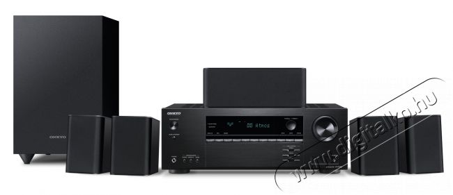 Onkyo HT-S3910 H&aacute;zimozi szett - Fekete Audio-Video / Hifi / Multim&eacute;dia - H&aacute;zimozi - &Ouml;ssze&aacute;ll&iacute;tott h&aacute;zimozi szett - 351272