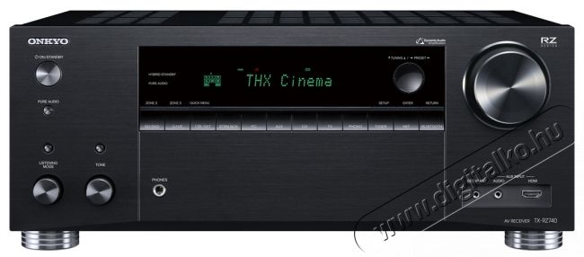 Onkyo TX-RZ740 Bl R&aacute;di&oacute;erős&iacute;tő - Fekete Audio-Video / Hifi / Multim&eacute;dia - Hifi - Sztere&oacute; - CD / DVD / Multim&eacute;dia lej&aacute;tsz&oacute;s r&aacute;di&oacute;erős&iacute;tő - 351275
