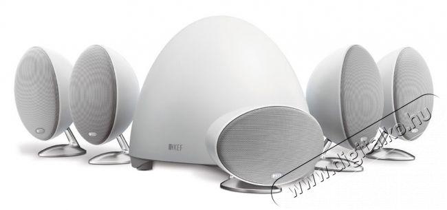 Onkyo TX-L50 házimozi erősítő + KEF E-305 5.1 hangfal szett - fehér Audio-Video / Hifi / Multimédia - Házimozi - Összeállított házimozi szett - 322041