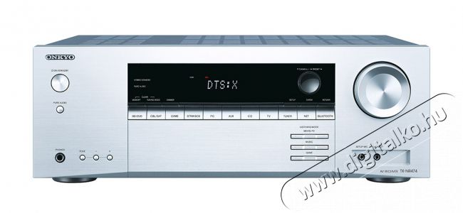 Onkyo TX-NR474 (S) 5.1 házimozi erősítő - ezüst Audio-Video / Hifi / Multimédia - Házimozi - Házimozi erősítő - 320716