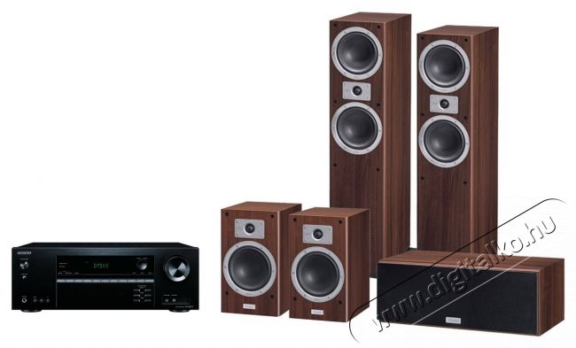 Onkyo TX-NR 474 + Magnat Tempus 5.0 szett Fekete-Mokka &Uacute;jdons&aacute;gok - Legfrissebb term&eacute;kek - 338051