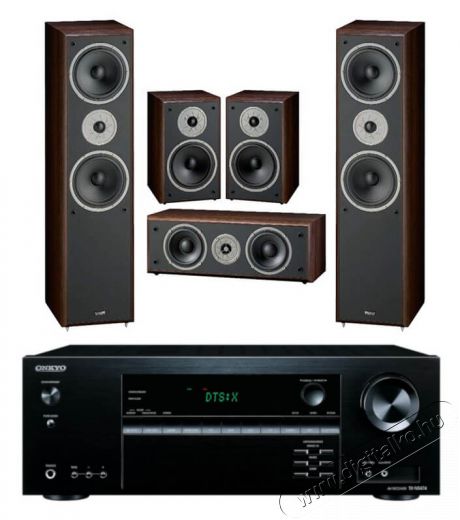 Onkyo TX-NR 474 + Monitor Supreme 802 5.1 h&aacute;zimozi szett Audio-Video / Hifi / Multim&eacute;dia - H&aacute;zimozi - &Ouml;ssze&aacute;ll&iacute;tott h&aacute;zimozi szett - 344885