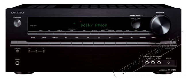 Onkyo TX-NR545 7.2 házimozi erősítő - fekete Audio-Video / Hifi / Multimédia - Házimozi - Házimozi erősítő - 297051