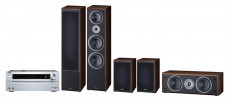 Onkyo TX-NR 646 ezüst + Magnat Supreme 1002+202+252c mokka Szett Audio-Video / Hifi / Multimédia - Házimozi - Összeállított házimozi szett - 329161