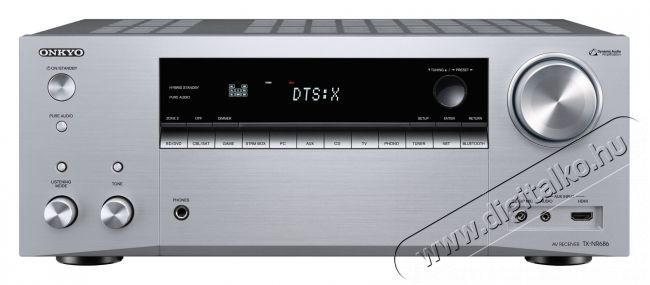 Onkyo TX-NR 686 házimozi erősítő - ezüst Audio-Video / Hifi / Multimédia - Házimozi - Házimozi erősítő - 339152