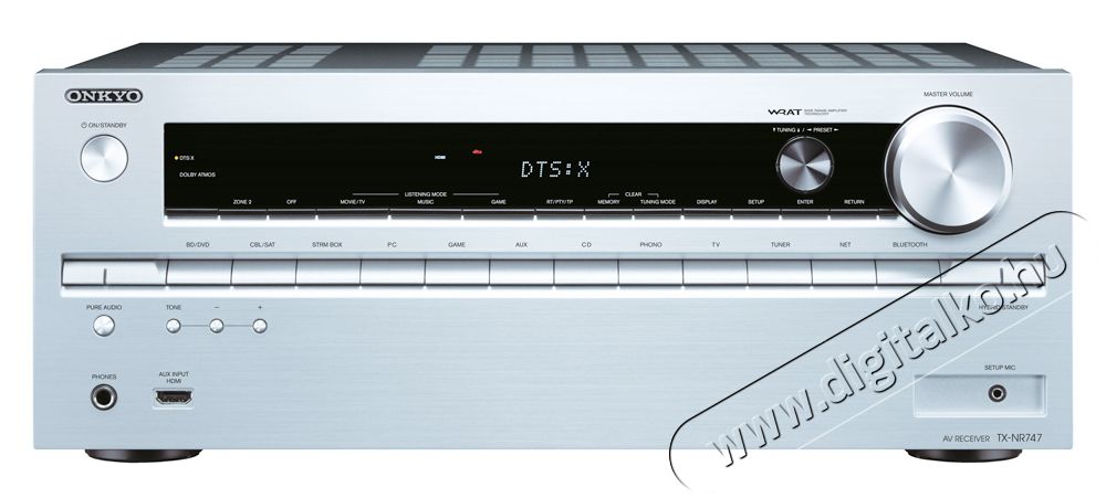 Onkyo TX-NR 747 SR 7.2 házimozi erősítő Audio-Video / Hifi / Multimédia - Házimozi - Házimozi erősítő - 305222