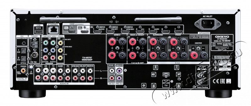 Onkyo TX-NR 747 SR 7.2 házimozi erősítő Audio-Video / Hifi / Multimédia - Házimozi - Házimozi erősítő - 305222