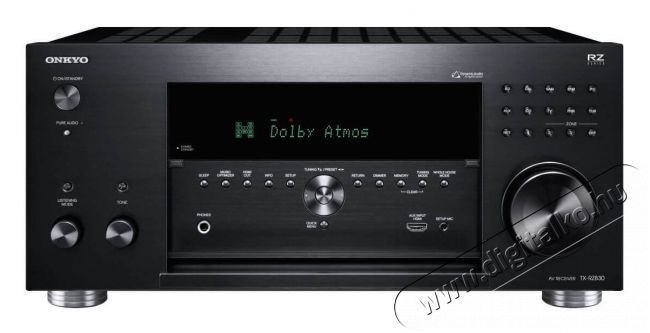Onkyo TX-RZ830 rádióerősítő - fekete Audio-Video / Hifi / Multimédia - Hifi - Sztereó - CD / DVD / Multimédia lejátszós rádióerősítő - 341162