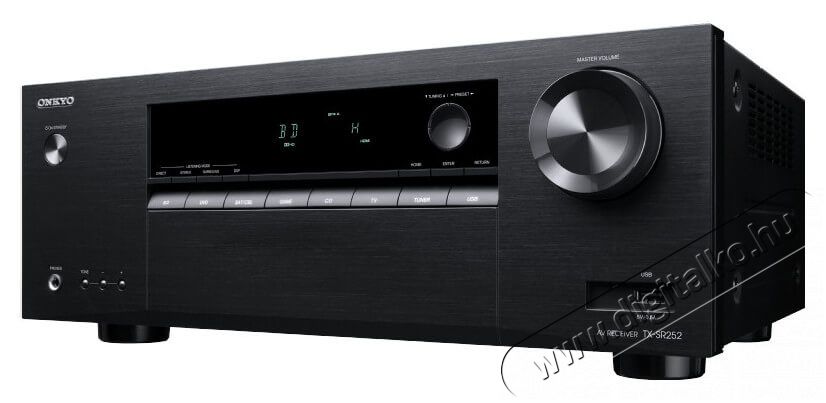 Onkyo TX-SR 252 BL 5.1 házimozi rendszer - fekete Audio-Video / Hifi / Multimédia - Házimozi - Összeállított házimozi szett - 316305