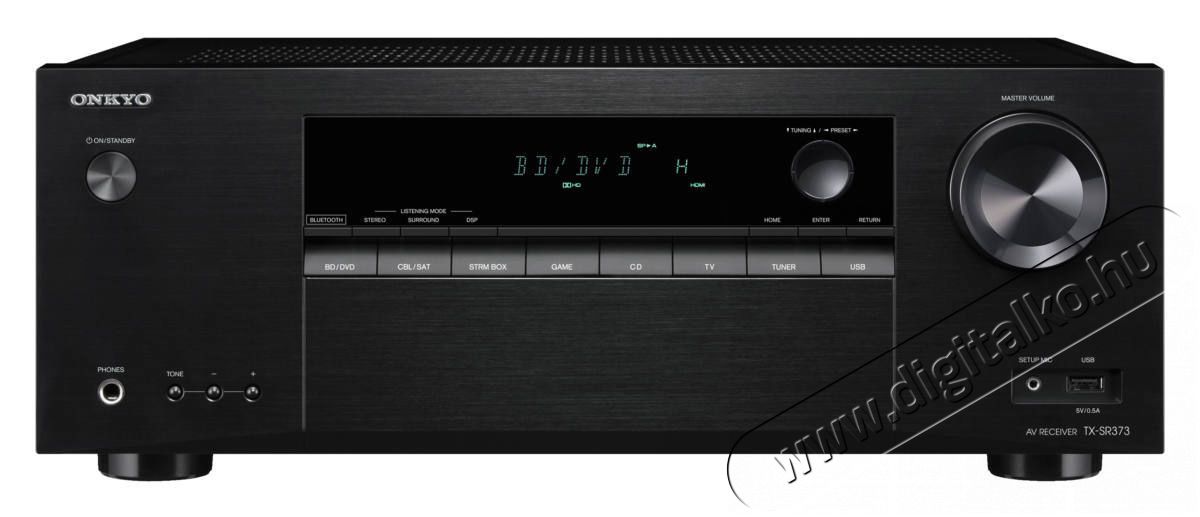 Onkyo TX-SR373 BL 5.1 csatornás AV házimozi erősítő - fekete Audio-Video / Hifi / Multimédia - Házimozi - Házimozi erősítő - 316301