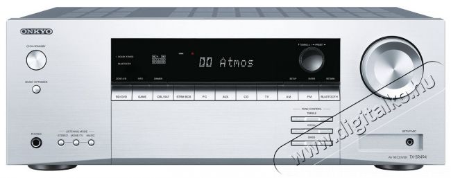 Onkyo TX-SR 494 7.2 cs. (5.2.2) - ezüst Audio-Video / Hifi / Multimédia - Házimozi - Házimozi erősítő - 351329
