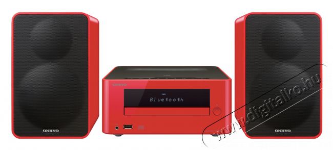 Onkyo CS-265 mikro hifi rendszer - piros Audio-Video / Hifi / Multimédia - Hifi - Sztereó - Mikro-, mini hifi rendszer - 288751