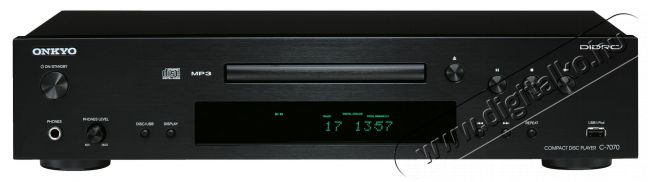 Onkyo C-7070 - fekete Audio-Video / Hifi / Multimédia - CD / DVD / Blu-Ray / Multimédia készülék - CD lejátszó - 266300
