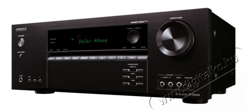 Onkyo TX-SR444 7.1 házimozi erősítő - fekete Audio-Video / Hifi / Multimédia - Házimozi - Házimozi erősítő - 297053