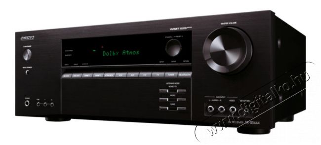 Onkyo TX-SR444 7.1 házimozi erősítő - fekete Audio-Video / Hifi / Multimédia - Házimozi - Házimozi erősítő - 297053