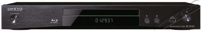 Onkyo BD-SP 353 BL Blu-ray lejátszó - fekete Audio-Video / Hifi / Multimédia - CD / DVD / Blu-Ray / Multimédia készülék - Blu-ray lejátszó - 316306