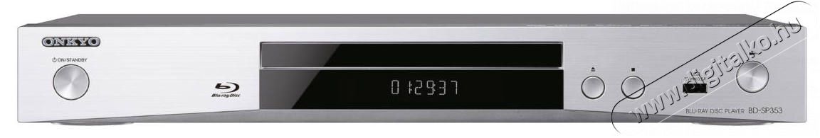 Onkyo BD-SP 353 Blu-ray lejátszó - ezüst Audio-Video / Hifi / Multimédia - CD / DVD / Blu-Ray / Multimédia készülék - Blu-ray lejátszó - 321612