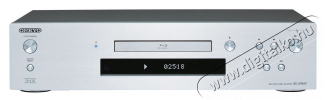 Onkyo BD-SP 809E - ezüst Audio-Video / Hifi / Multimédia - CD / DVD / Blu-Ray / Multimédia készülék - Blu-ray lejátszó - 273267