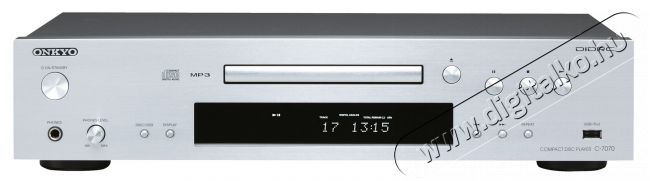 Onkyo C-7070 - ezüst Audio-Video / Hifi / Multimédia - CD / DVD / Blu-Ray / Multimédia készülék - CD lejátszó - 273274