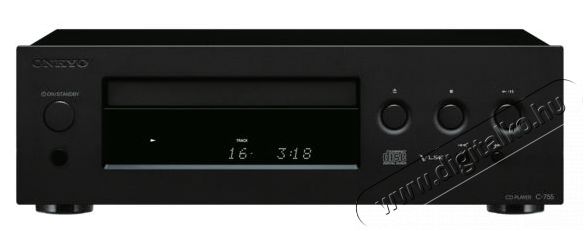 Onkyo C-755 (B) CD lejátszó - fekete Audio-Video / Hifi / Multimédia - CD / DVD / Blu-Ray / Multimédia készülék - CD lejátszó - 315754