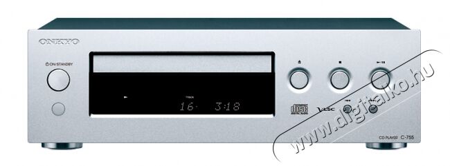 Onkyo C-755 (S) CD lejátszó - ezüst Audio-Video / Hifi / Multimédia - CD / DVD / Blu-Ray / Multimédia készülék - CD lejátszó - 309219