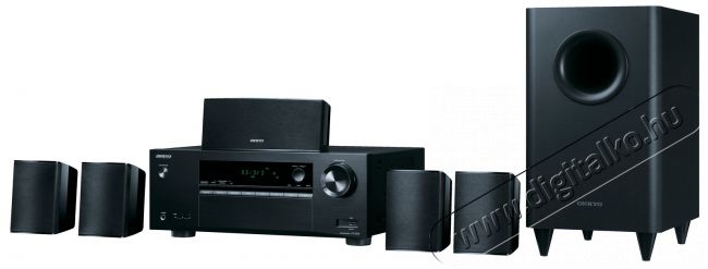 Onkyo HT-S3800 (B) 5.1 házimozi hangfalszett erősítővel - fekete Audio-Video / Hifi / Multimédia - Házimozi - Összeállított házimozi szett - 309216