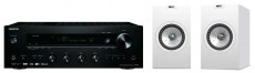 Onkyo TX-8150 fekete + KEF Q 150 fehér szett Audio-Video / Hifi / Multimédia - Hifi - Sztereó - Összeállított hifi szett - 329154