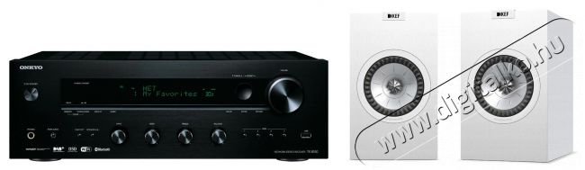 Onkyo TX-8150 fekete + KEF Q 150 fehér szett Audio-Video / Hifi / Multimédia - Hifi - Sztereó - Összeállított hifi szett - 329154