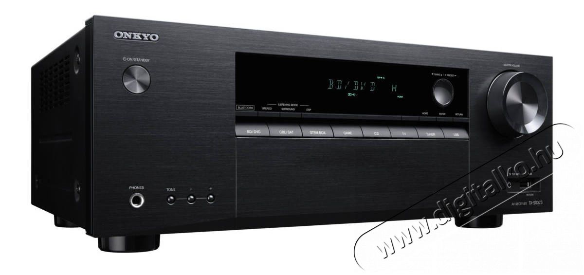 Onkyo TX-SR373 BL 5.1 csatornás AV házimozi erősítő - fekete Audio-Video / Hifi / Multimédia - Házimozi - Házimozi erősítő - 316301