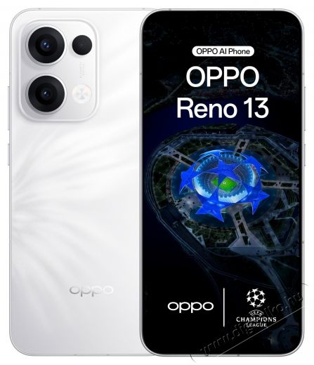 Oppo Reno13 mobiltelefon, Dual SIM, 12GB RAM, 256GB, 5G, Feh&eacute;r Mobil / Kommunik&aacute;ci&oacute; / Smart - Okostelefon - Android - 537178