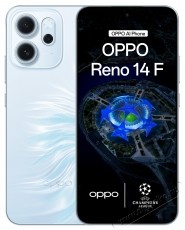 Oppo Reno14 F Mobiltelefon, Dual SIM, 8GB RAM, 256GB, 5G, Op&aacute;lk&eacute;k Mobil / Kommunik&aacute;ci&oacute; / Smart - Okostelefon - Android - 537177