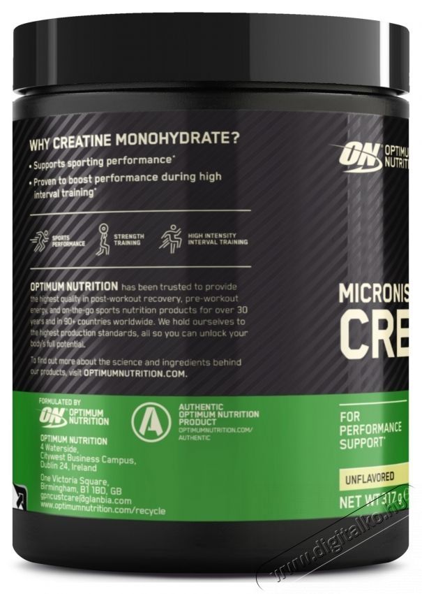 Optimum Nutrition Creatine ON Mikroniz&aacute;lt Kreatin Monohidr&aacute;t, 317 g Sz&eacute;ps&eacute;g&aacute;pol&aacute;s / Eg&eacute;szs&eacute;g - Egy&eacute;b sz&eacute;ps&eacute;g / eg&eacute;szs&eacute;g term&eacute;k - 533616