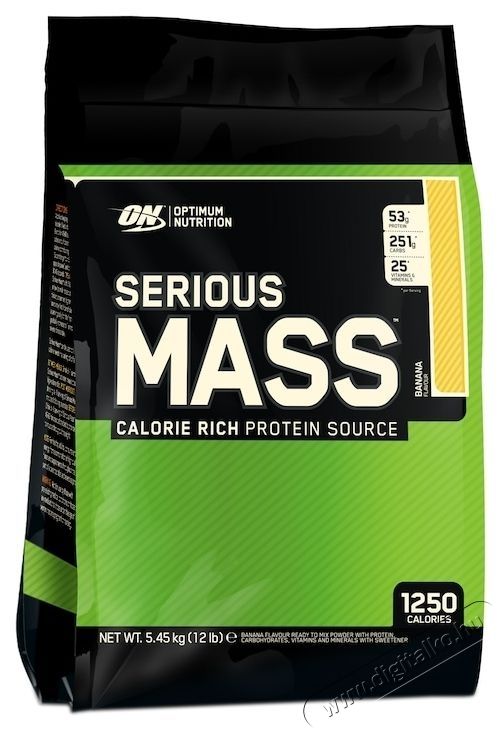 Optimum Nutrition Serious Mass Ban&aacute;n energiz&aacute;l&oacute; por, 5,45 kg Sz&eacute;ps&eacute;g&aacute;pol&aacute;s / Eg&eacute;szs&eacute;g - Egy&eacute;b sz&eacute;ps&eacute;g / eg&eacute;szs&eacute;g term&eacute;k - 533608