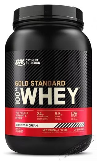 Optimum Nutrition 100% Whey Gold Standard Cookies   Cream, 896 g Sz&eacute;ps&eacute;g&aacute;pol&aacute;s / Eg&eacute;szs&eacute;g - Egy&eacute;b sz&eacute;ps&eacute;g / eg&eacute;szs&eacute;g term&eacute;k - 533605