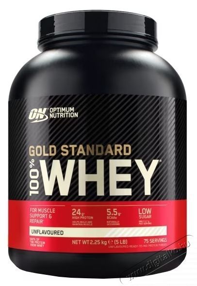 Optimum Nutrition ON 100% Whey Gold Standard - Tejsav&oacute;feh&eacute;rje, feh&eacute;rje, &iacute;zes&iacute;tetlen (semleges &iacute;zű), 2.244 kg H&aacute;ztart&aacute;s / Otthon / K&uuml;lt&eacute;r - J&aacute;t&eacute;k / Sport - Kieg&eacute;sz&iacute;tő - 534608