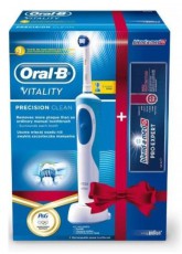 BRAUN Oral-B D12.513 elektromos fogkefe + ajándék Clinic Line Pro Expert fogkrém Szépségápolás / Egészség - Száj / fog ápolás - Elektromos fogkefe - 290216