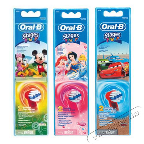 BRAUN Oral-B EB10-2 Frozen gyermek fogkeféhez pótfej Szépségápolás / Egészség - Száj / fog ápolás - Kiegészítő - 312452