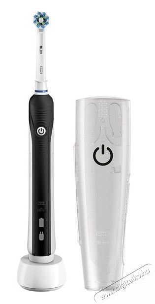 BRAUN Oral-B PRO 750 Cross Action elektromos fogkefe + úti tok Szépségápolás / Egészség - Száj / fog ápolás - Elektromos fogkefe - 312463