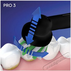 Oral-B Pro 3 - 3500 elektromos fogkefe - fekete Szépségápolás / Egészség - Száj / fog ápolás - Elektromos fogkefe - 374182