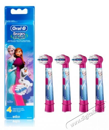 Oral-B Kids Jégvarázs 2 4 db-os fogkefefej szett Szépségápolás / Egészség - Száj / fog ápolás - Elektromos fogkefe - 384566