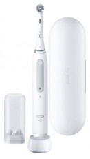 Oral-B iO Series 4 feh&eacute;r elektromos fogkefe Sz&eacute;ps&eacute;g&aacute;pol&aacute;s / Eg&eacute;szs&eacute;g - Sz&aacute;j / fog &aacute;pol&aacute;s - Elektromos fogkefe - 398066