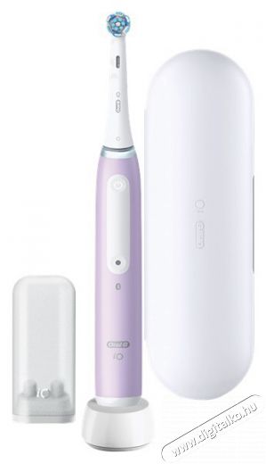 Oral-B iO Series 4 fehér-levendula lila elektromos fogkefe Szépségápolás / Egészség - Száj / fog ápolás - Elektromos fogkefe - 398070