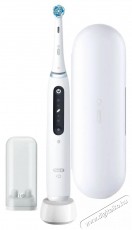Oral-B iO Series 5 fehér elektromos fogkefe Szépségápolás / Egészség - Száj / fog ápolás - Elektromos fogkefe - 398071