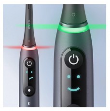 Oral-B iO Series 8 2 db-os fekete+fehér elektromos fogkefe szett Szépségápolás / Egészség - Száj / fog ápolás - Elektromos fogkefe - 442485